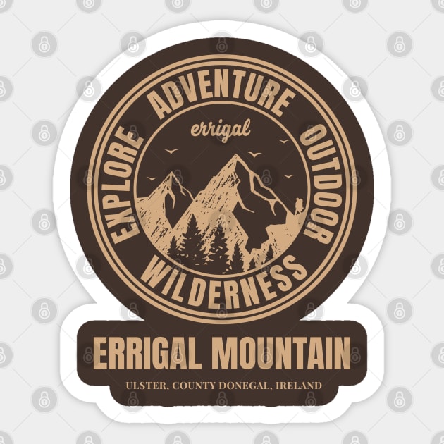 Ireland Hiking, Errigal Mountain Hike Sticker by Eire